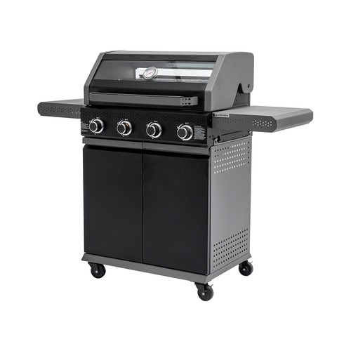 Barbacoa de gas 4 quemadores, GARDENSTAR.