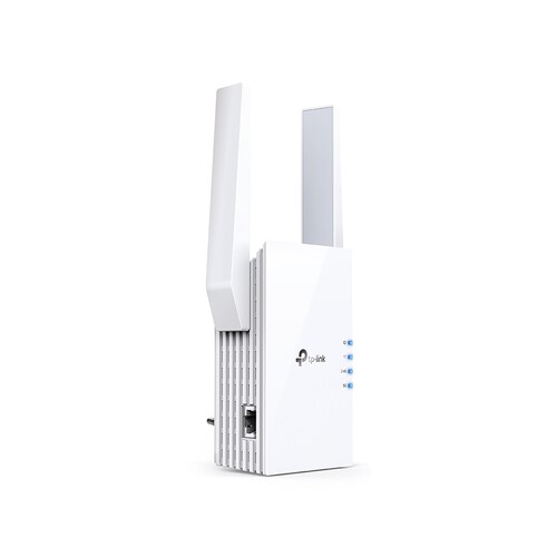 Extensor de cobertura Wi-Fi TP-LINK RE450, banda dual, WIFI 6 AX1500, 2 antenas, puerto Ethernet.