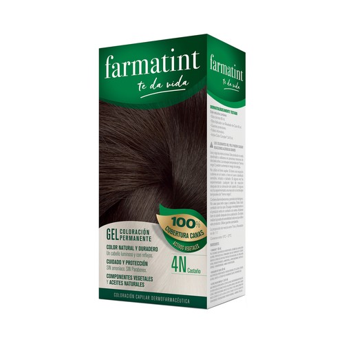 FARMATINT Tinte de color castaño y número 4 N FARMATINT.