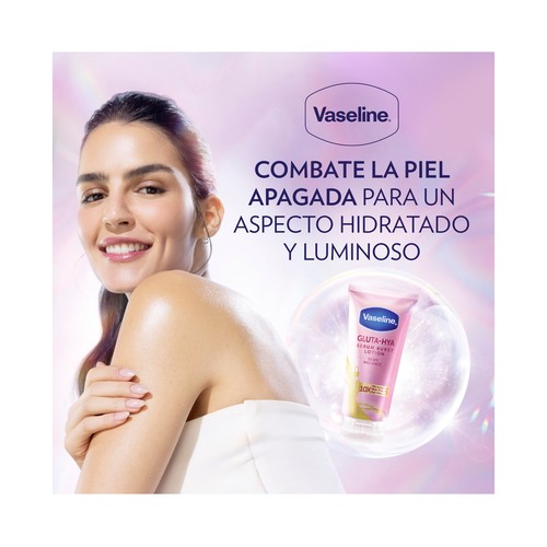 VASELINE Gluta-hya Sérum corporal hidratante que combate la piel apagada, dejándola luminosa 200 ml.