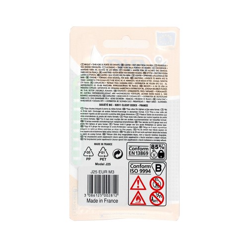 BIC Encendedor Mini J25 Liso 3 Unidades
