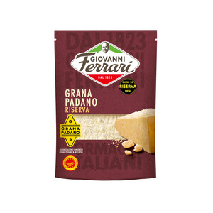 Imagen de GIOVANNI FERRARI Queso rallado Grana Padano D.O.P Reserva GIOVANNI FERRARI 60 g.
