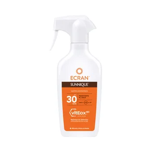 ECRAN Sunnique Leche solar en spray con acción protectora y FPS 30 (alta) 300 ml.