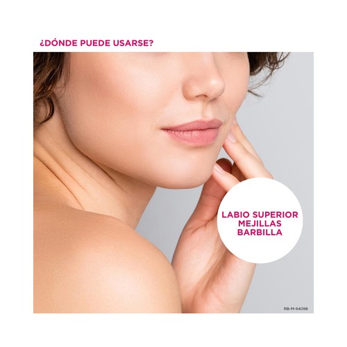 VEET Bandas de cera depilatoria facial para pieles sensibles VEET Pure 40 uds.