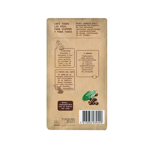 BONKA Cáfe molido mezcla del Trópico BONKA 500 g.