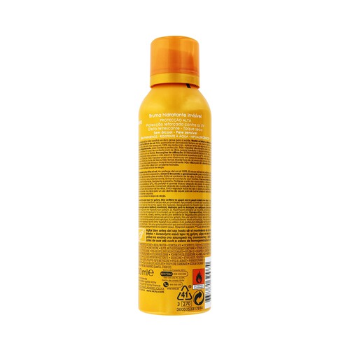 VICHY Bruma solar, con acción hidratante, acabado invisible y FPS 50 (alta) VICHY Capital Soleil 200 ml.