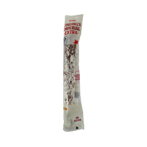Longaniza imperial extra, elaborada sin gluten PRODUCTO ALCAMPO 250 g.