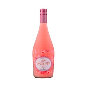 Viña Albali Vino Rosado Frizzante con bajo Contenido en Alcohol (5.5%) Botella 75 Cl. 750 UD