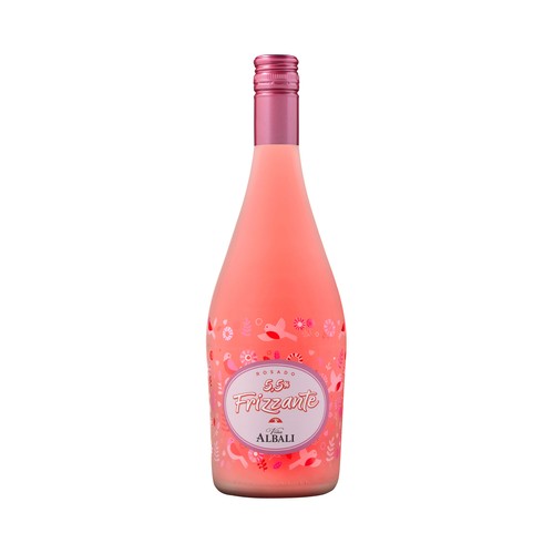 VIÑA ALBALI Vino rosado frizzante con bajo contenido en alcohol (5.5%) botella 75 cl.