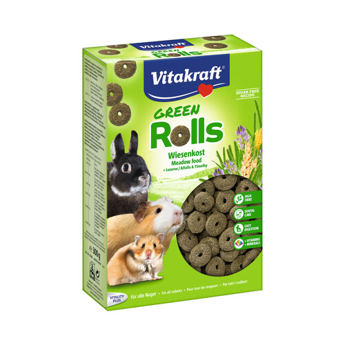 VITAKRAFT Alimento alternativo para roedores en forma de anillo VITAKRAFT 300 gr,