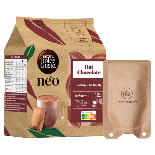 DOLCE GUSTO NEO Chocolate caliente en cápsulas 12 uds. 216 g.