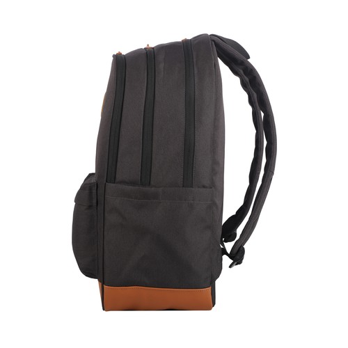 Mochila Eco Concept 3 compartimentos color negro. YOUNG'S ATTITUDE