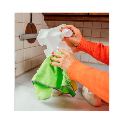 BAYECO Bayetas multiusos XL (40 x 35) de microfibra 100% y acción anti bacterias protech 3 unidades