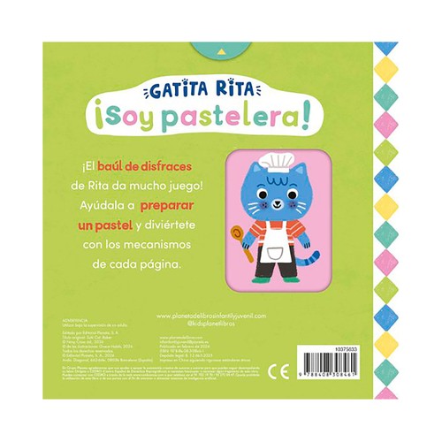 Gatita rita. Soy pastelera. Grace Habib. TIMUN MAS INFANTIL