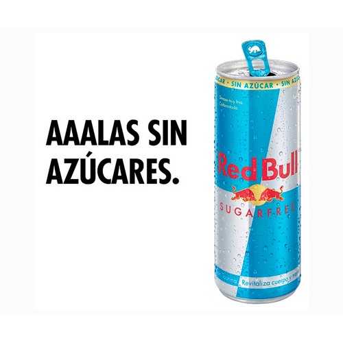 RED BULL Bebida energética sin azúcar pack 4 uds. x 250 ml..