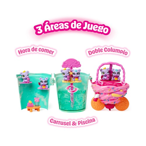 CHERRY PETS Smoothie Fun Park 2 figuras osos gemelos