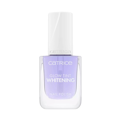 CATRICE Glow tint tono 020 Bye bye yellow, transparente Esmalte de uñas acabado brillante.