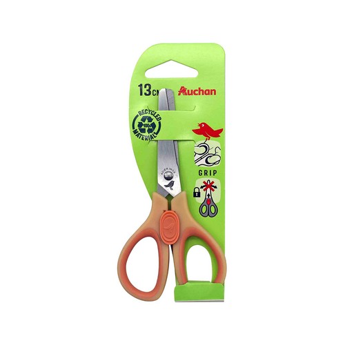 Tijera 13 Cm para Diestros Cierre Seguridad ALCAMPO