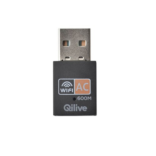Mini adaptador usb Wifi QILIVE Q.3973, 600Mbps.