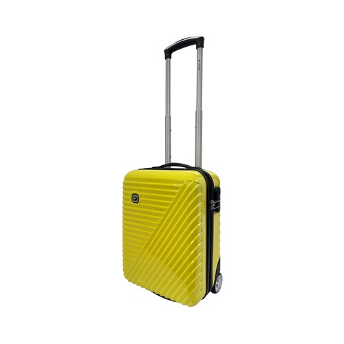 Maleta de cabina tipo trolley 8 ruedas lock color amarillo. AIRPORT