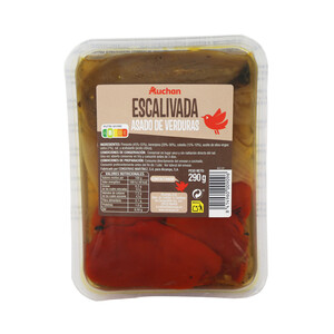Imagen de PRODUCTO ALCAMPO Escalivada asado de verduras, AUCHAN bandeja de 290 g.