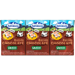 CENTRAL LECHERA ASTURIANA Batido mini de chocolate 3 x 200 ml.
