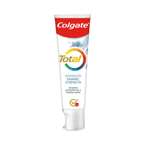 COLGATE Total advanced esmalte sano Pasta de dientes con flúor y acción reparadora del esmalte 75 ml.