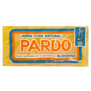 PARDO Jabón puro natural 3 uds. 250 g.