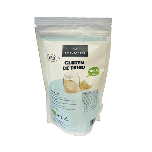 4 HECTÁREAS Bio Gluten de trigo bio 400 g