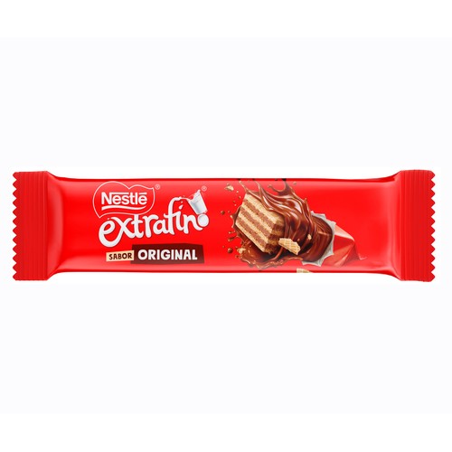 NESTLÉ Wafer Barritas de chocolate extrafino 18 g.