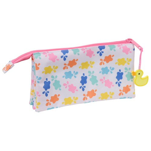 Estuche portatodo triple "Baby Pig". PEPPA PIG