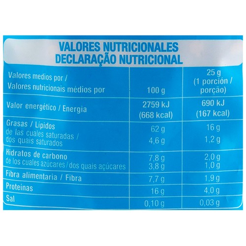 PRODUCTO ALCAMPO Avellanas crudas con piel 175 g.