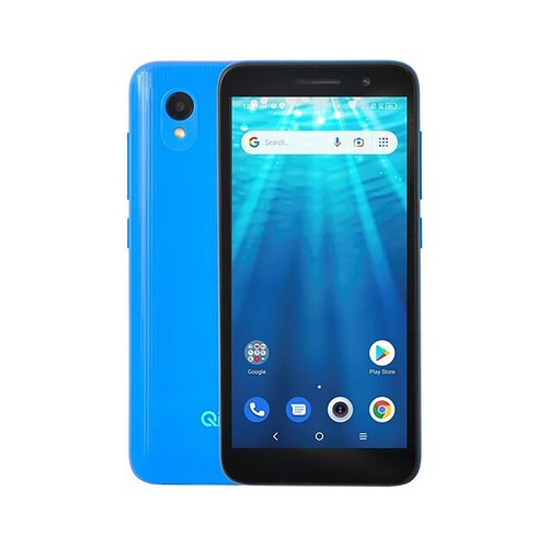 Smartphone 12,7 cm (5") QILIVE Q.1-22 azul, 1GB Ram, 16GB, 2 Mpx, Dual Sim, Android 11.