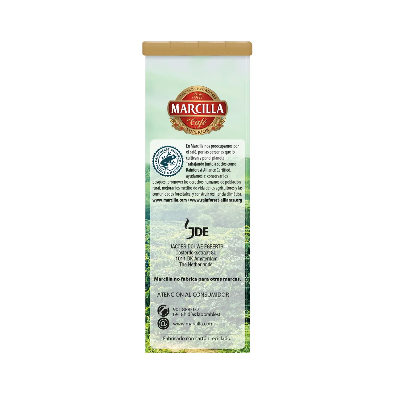 Café molido Colombia natural 250 g.