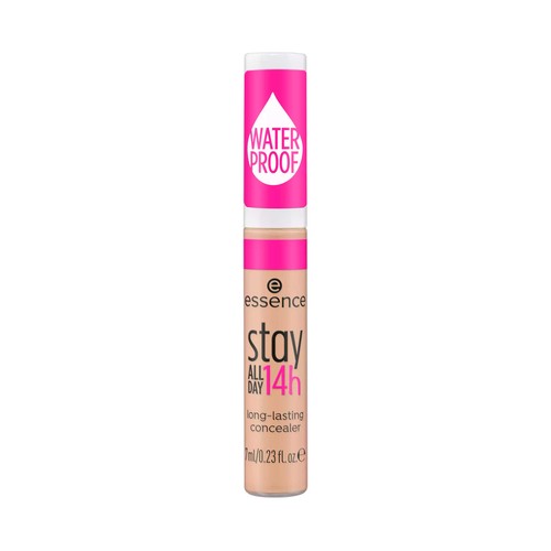 ESSENCE Stay all day 14h tono 40 Warm beige Corrector larga duración acabado mate natural.