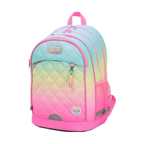 Mochila 43cm con 2 compartimentos Good Vibes, ALCAMPO.