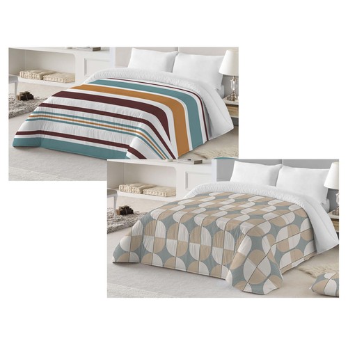 Edredón estampado para cama de 135cm. 250g/m².