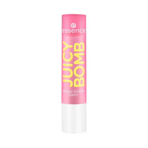ESSENCE Juicy bomb tono 08 Cherrything i want cereza intenso Bálsamo de color húmedo para labios suaves y brillantes.