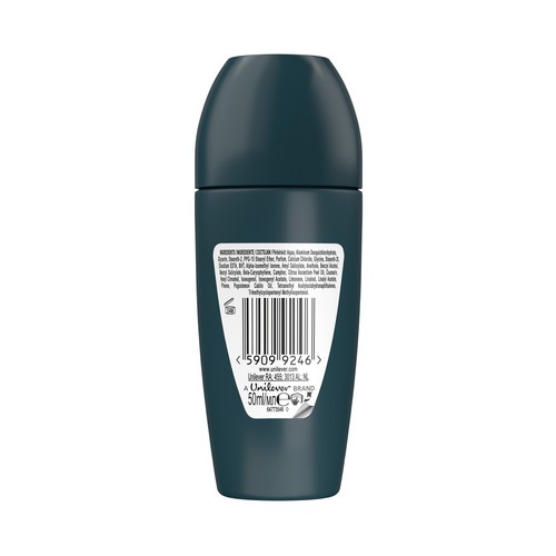 REXONA Men advanced protection ice fresh Desodorante roll on para hombre, que no mancha la ropa 50 ml.