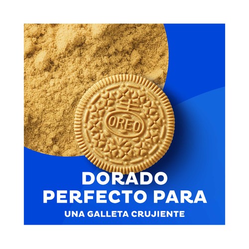 OREO Galletas Golden rellenas de crema de vainilla 220 g.