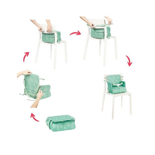 Alzador de silla portátil 2 en 1, BABYMOOV.