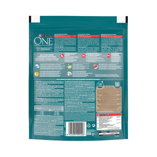 PURINA ONE Pienso para gatos esterilizado a base de buey  800 g.