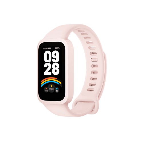 Smart Band 9 Active, XIAOMI, pulsera de actividad color rosa..