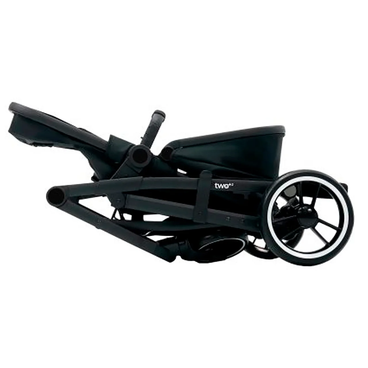 Silla de paseo negra, combi convertible two, ESTAR ASALVO.