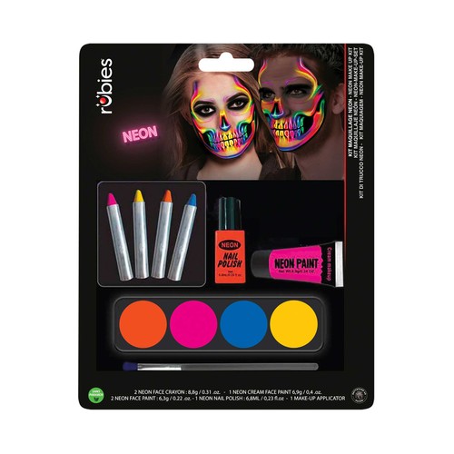 Maquillaje 1 set cosmético, neón todo en 1. RUBIES