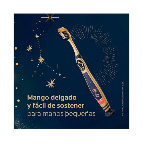 COLGATE Harry potter Cepillo de dientes infantil ultra suave, a partir de 6 años.