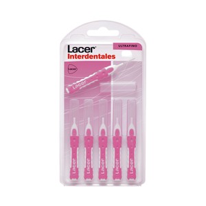 LACER Cepillo interdental ultrafino de 0.45 mm, prensado 6 uds.
