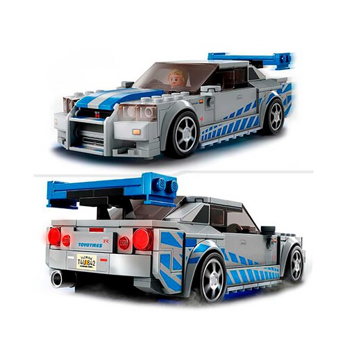 LEGO Speed Champions 76917 Nissan Skyline GT-R (R34) de 2 Fast 2 Furious