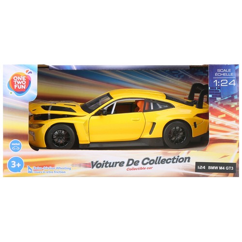 Coches de Metal escala 1:24 Coleccionable, modelos surtidos +3 Años ONE, TWO FUN
