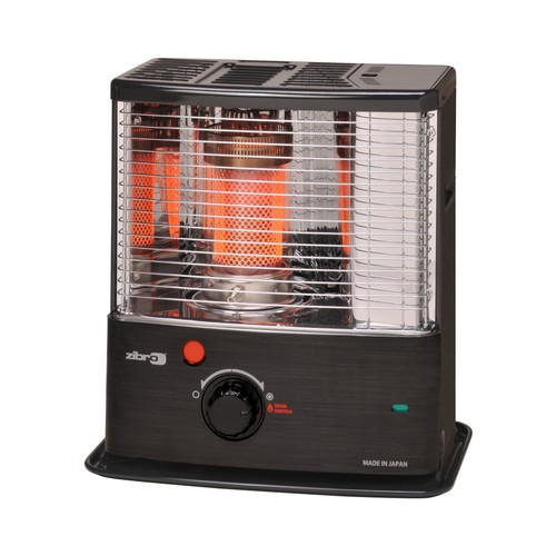 Estufa de parafina de mecha ZIBRO RS-30, potencia max: 3,0kW, capacidad 4,0 litros, encendido automático.